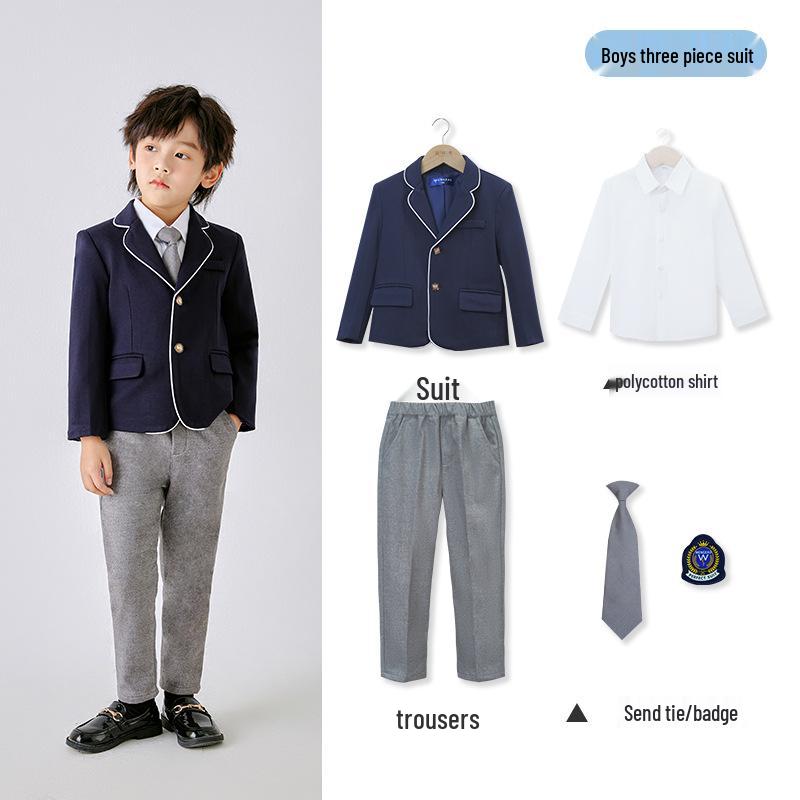 Детская спортивная одежда в британском стиле, школьная форма для детского сада и начальной школы