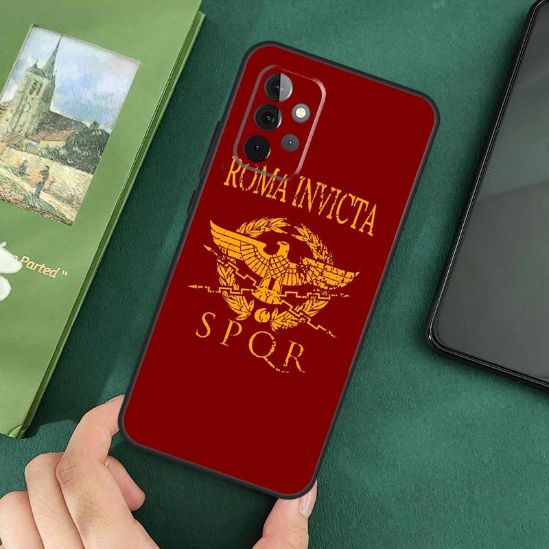 Римская Императорская Легионная Крышка SPQR Для Samsung Galaxy A54 A52S A52 A32 A22 A12 A72 A33 A53 A73 A14 A70 A51 A71 Чехол