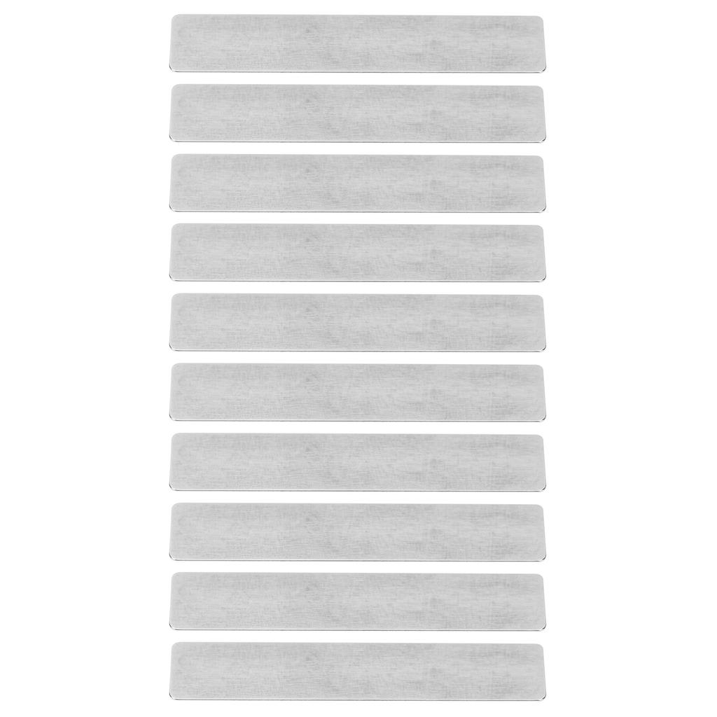 10Pcs Air Compressor Valve Plate Cast Iron Rectangular Pump Accessories for 51mm Cylinder