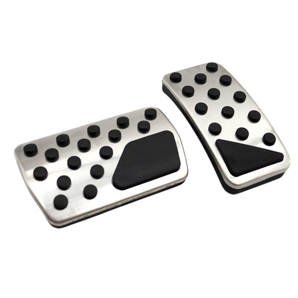 2 шт. противоскользящая накладка на педаль газа, аксессуары для интерьера, накладка на педаль газа и тормоза для Jeep Wrangler Compass Grand Cherokee