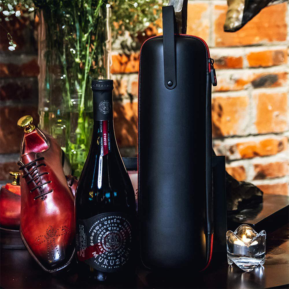 Портативная водонепроницаемая сумка для хранения красного вина из ЭВА - устойчивая к давлению переноска