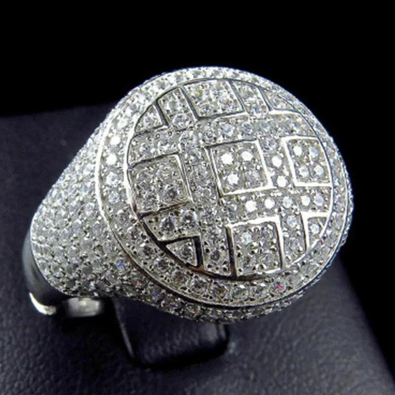 Новая Унисекс Кольцевая Вспышка Циркон Микровставка Искусственный Циркон Тренд Нишевый Дизайн Чувство Креативный Все Вечеринка Роскошь