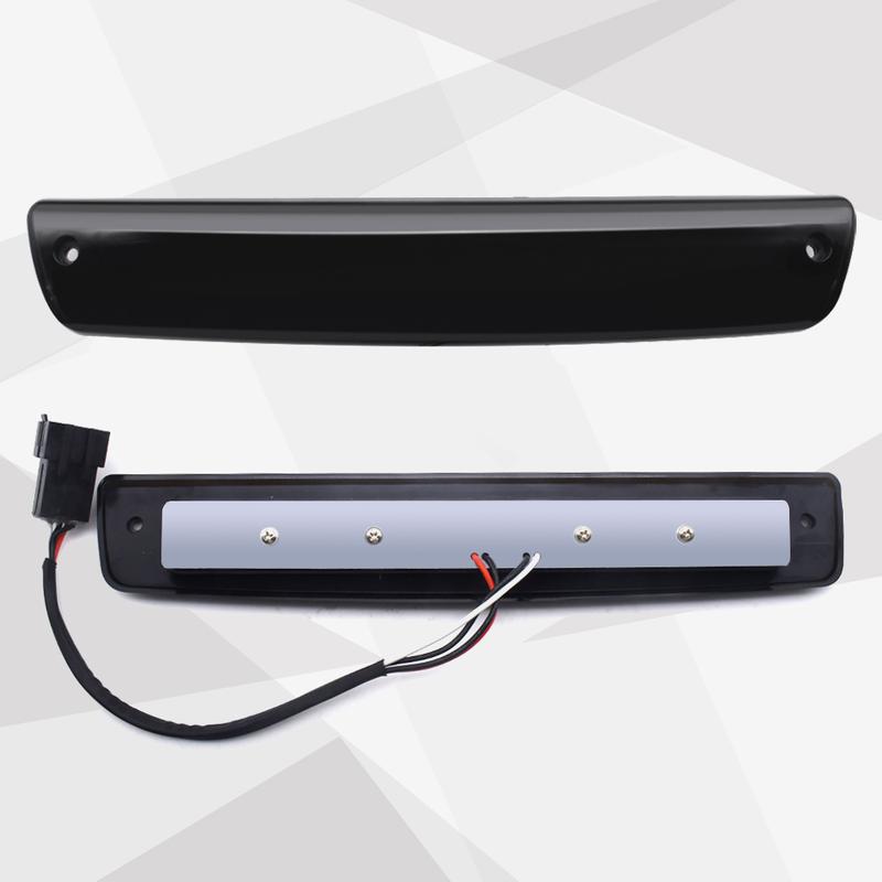 3rd Brake Light Suitable For Dodge Ram 1500 94-01 2500 3500 94-02 Double Row Lights Car High Brake Light OE#55077263AB Black