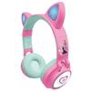 Kids Headphones - LEXIBOOK - Barbie - Bluetooth 5.0 - Light Effects - Built-in Microphone
