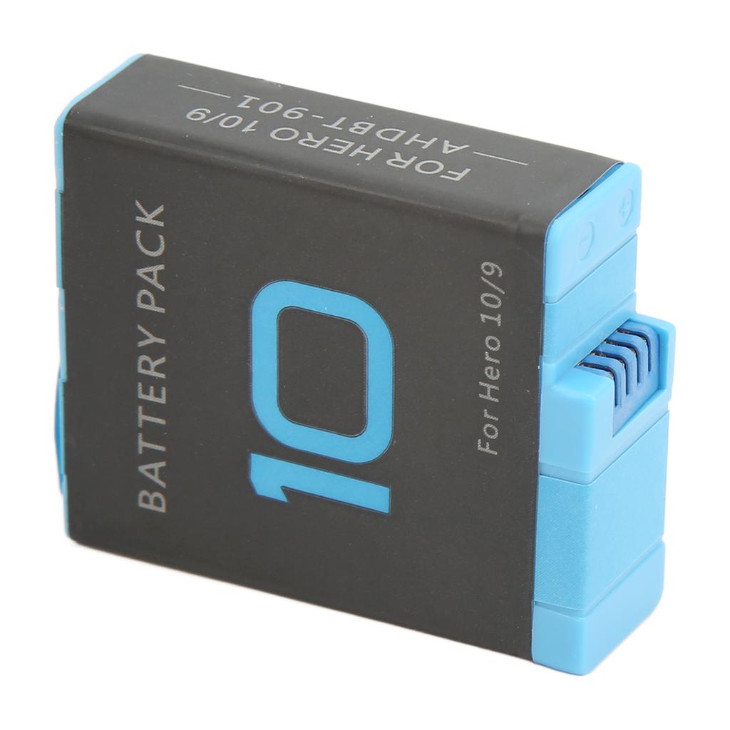 Rechargable Battery for Hero 10 9 Black Lithium Battery 1800mAh High Capacity Action Camera