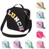 Fashion Lunch Bag Casual Handbag Outdoor Portable Lunch Bag Fresh-keeping Bag
