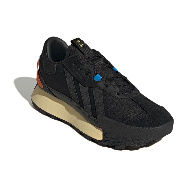 Adidas Neo Futro Mixr FM Fabric Casual Shoes Unisex Sneakers Black Orange HP9674