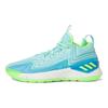 D Rose Son of Chi 2 Aqua Solar Green Мужские кроссовки Pantone Core-White Team-Solar-Green HQ1006