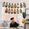 Graduation Season Congrats Grad Banner Paper Letter Photo Frame Flag  Graduation Party