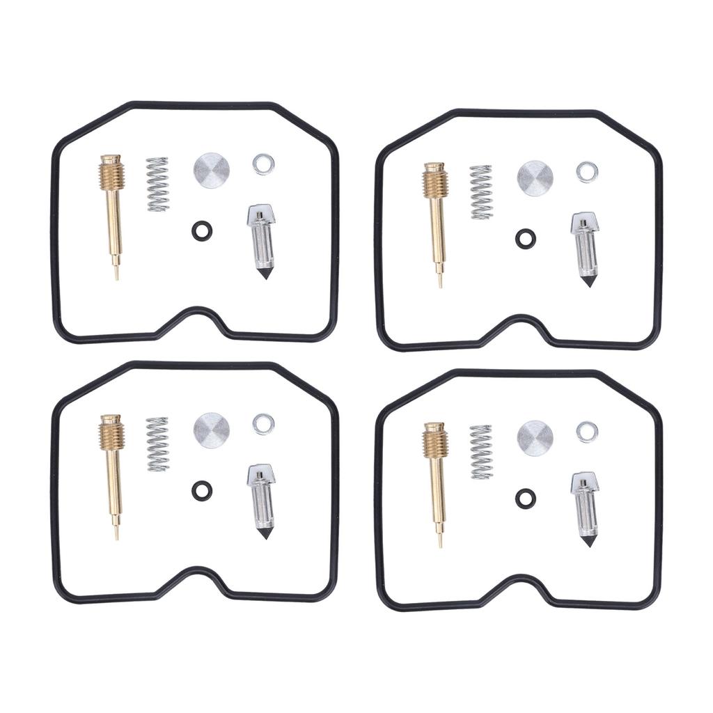 4 Pcs Motorcycle Carburetor Rebuild Set Engine Carb Overhaul Repair Kit Replacement for Suzuki BANDIT GSF600S 1996‑2003