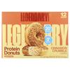 Legendary Foods Protein Donuts, Cinnamon Crumble, 12 Pack, 63g (2.2oz) Each