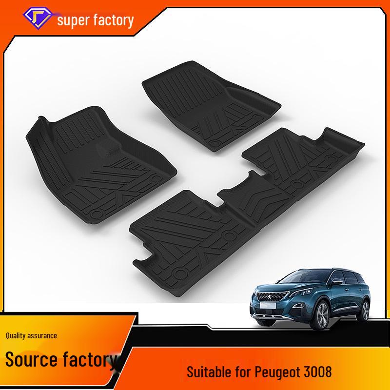 Без запаха ТПЭ автомобильные коврики для моделей Peugeot 2008, 3008, 4008 и 5008