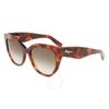 Brown Gradient Cat Eye Ladies Sunglasses Sf1061s 240 56