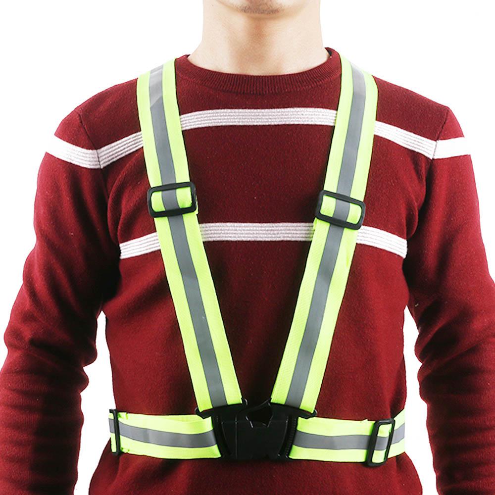 4cm Width Night Conspicuous Security Kids Vest High Visibility Reflective Safety Stripes