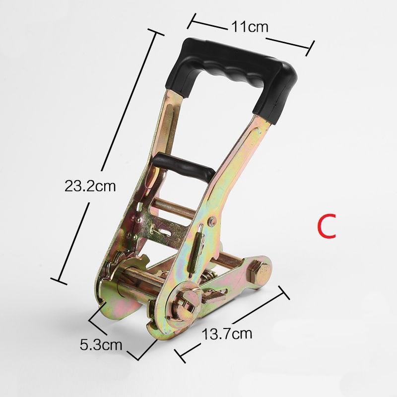 2.5/4/5cm ratchet tensioner tight roper truck webbing fastener tightener bundled with tensioner
