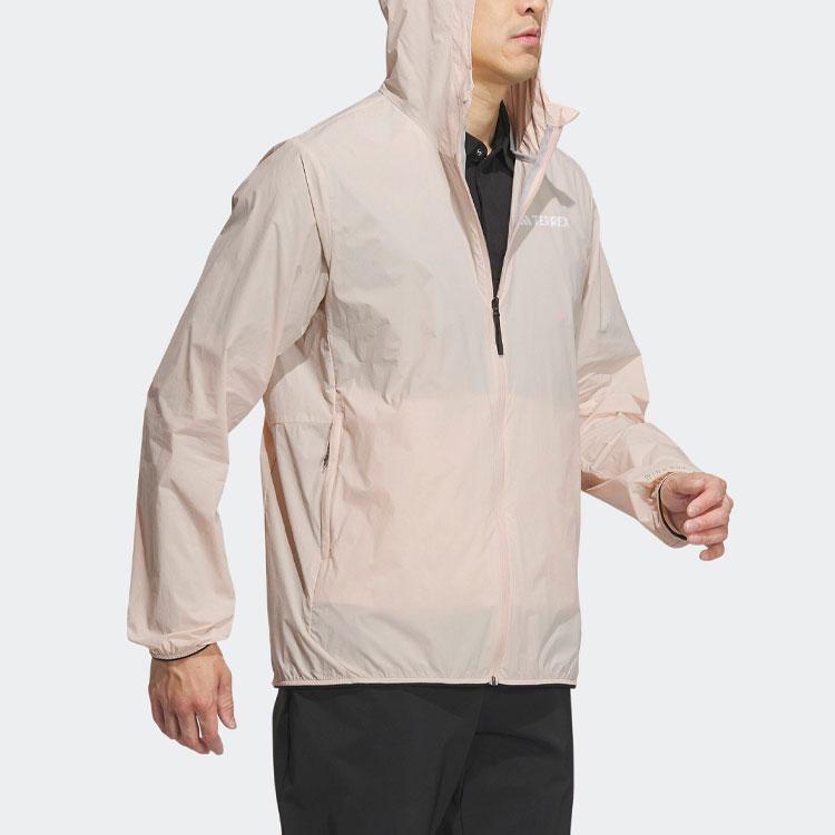 Adidas Мужская спортивная куртка с капюшоном Wind.Rdy, верхняя одежда Rock-Storm-Dust IU2671