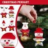Christmas Ornaments Christmas Tree Ornaments Snowman Snowflake Santa Wood E Decorations For Home Xmas Winter Party