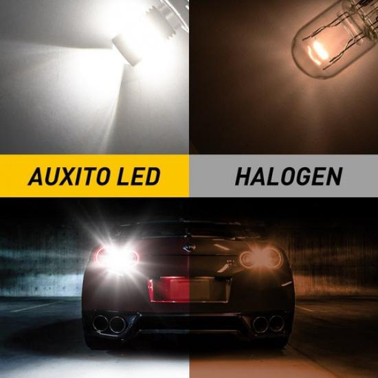US 7443 7440 LED 6000K Reverse Backup Brake Tail Stop Parking Light Bulbs CANBUS