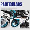 1/9 Yamaha R1M Racing Motorcycle Diecast Model Car Alloy Metal Simulation Ornament Collection Hobby Valentine's Day Gifts Friend