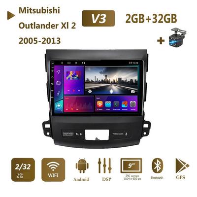 Wi-Fi GPS Carplay стерео для Mitsubishi Outlander Xl 2 для Citroen C-Crosser для Peugeot 4007 2005-2013 Android Auto 2din 2 + 32 ГБ
