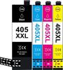 405Xxl 405Xl Compatible Ink Cartridge For Epn 405 405Xxl 405 Xl Multipack For Epn Workforce Wf-7840Dtwf Wf-7830Dtwf Wf-7835Dt