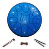 Steel Tongue Drum Compact Design Portable Easy To Use 11 Notes 6 Inches Rain Drum Musical Percussion Instrument