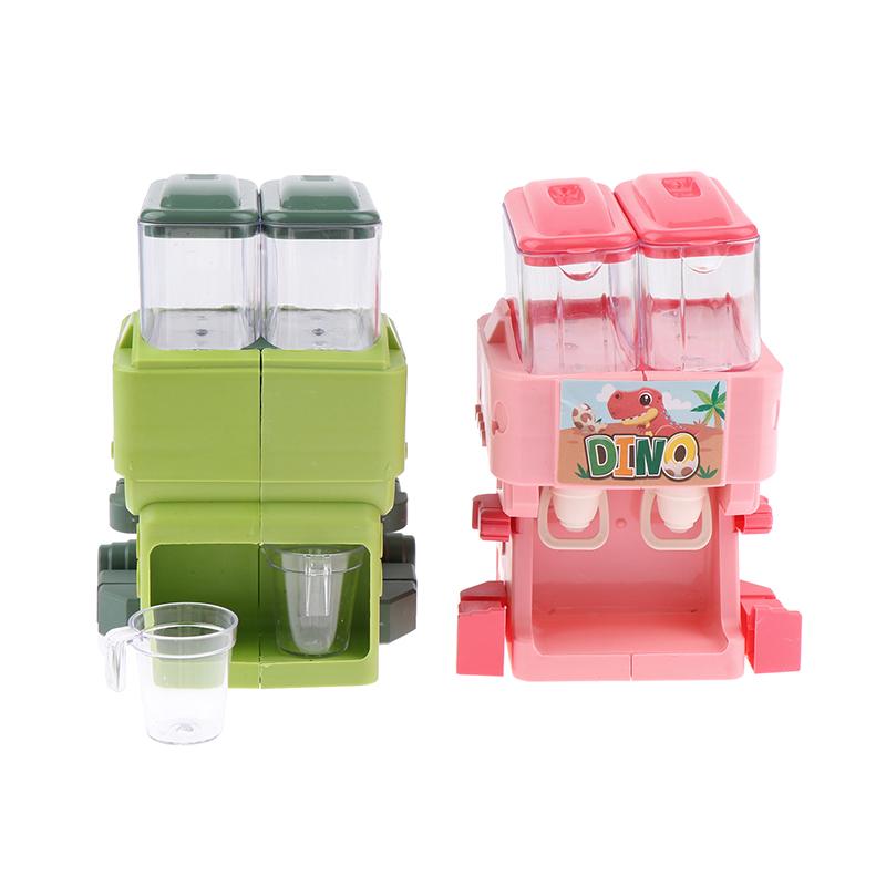Мультяшный динозавр, игрушечный диспенсер для воды, милый фонтанчик для питья сока и молока, имитация кухонной игрушки, машина для питья для детей
