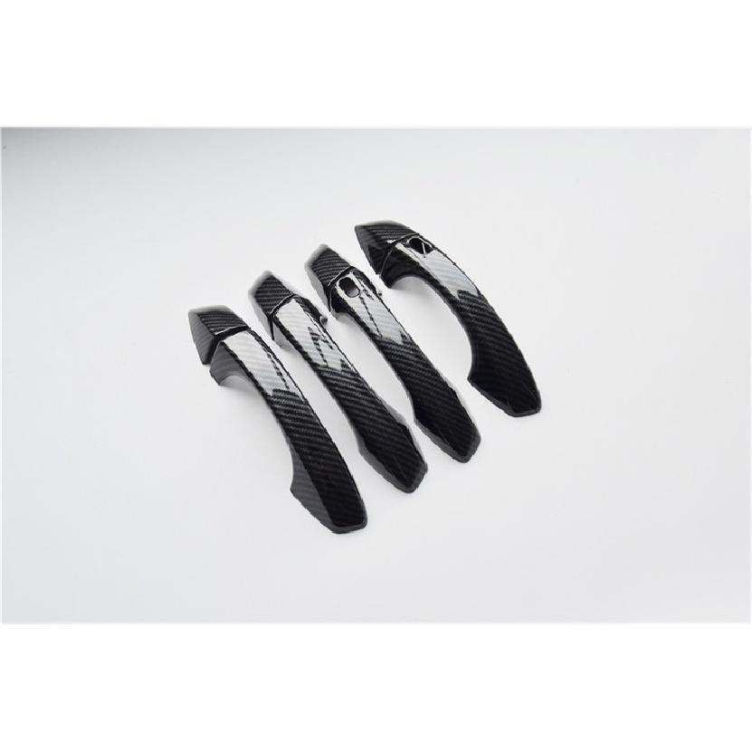 Новая хромированная наклейка на ручку боковой двери автомобиля из углеродного волокна для VW CC 2022, стильная