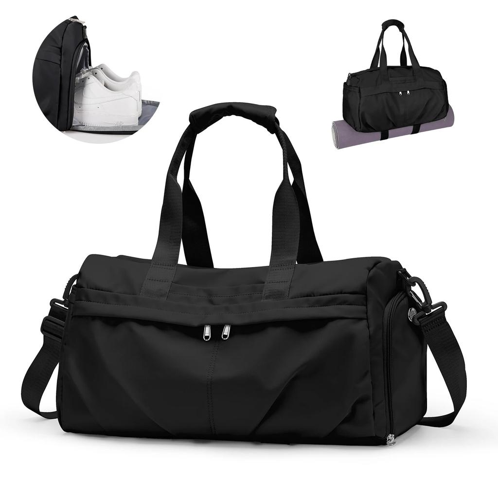 Gym Bag for Women, Yoga Sport Bag Tote Bag Waterproof Small Trave Duffel Bag Hospital Travel Bag Weekender Overnight Bag