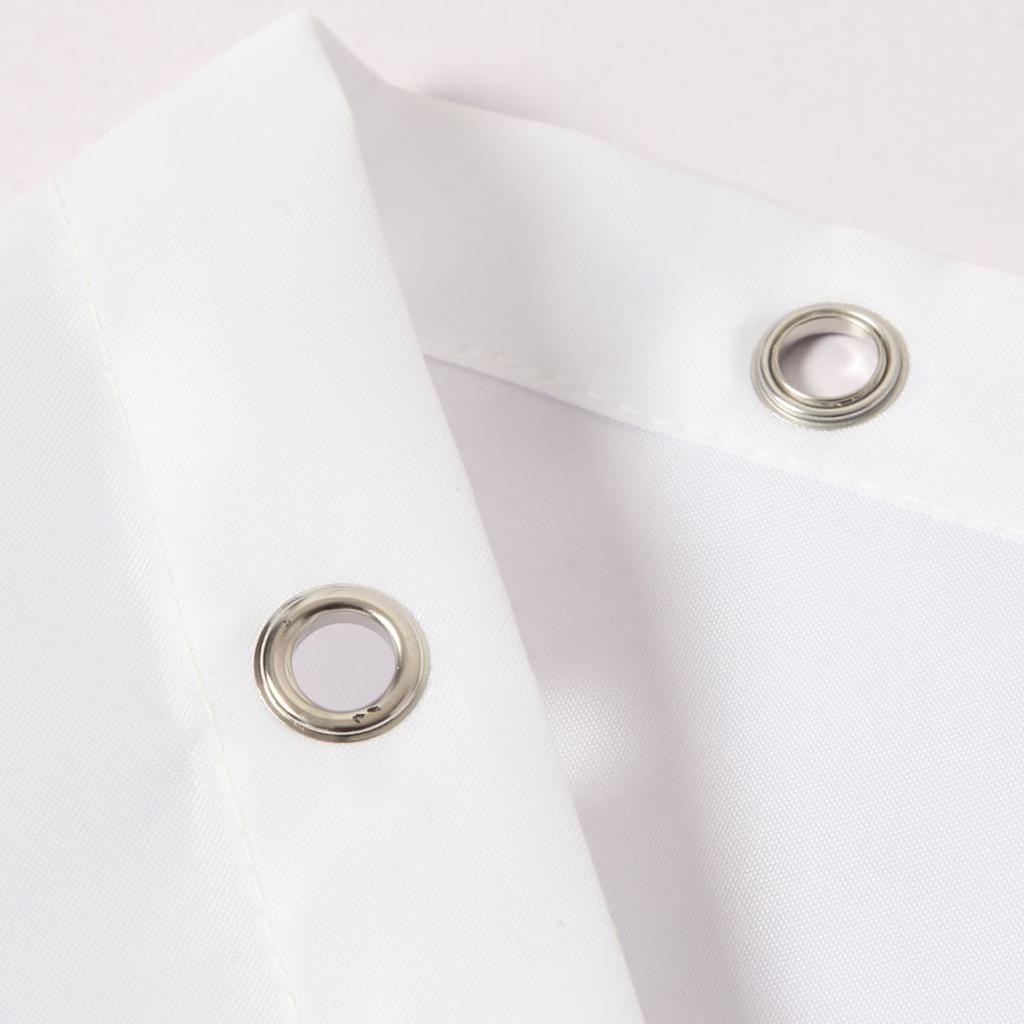 Водонепроницаемая и непроницаемая занавеска для душа, однотонная занавеска из полиэстера