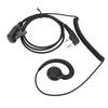 Single Wire Earhook Earpiece Built In Mic Push To Talk K Plug 2 Way Radio Earphone for UV 5R BF