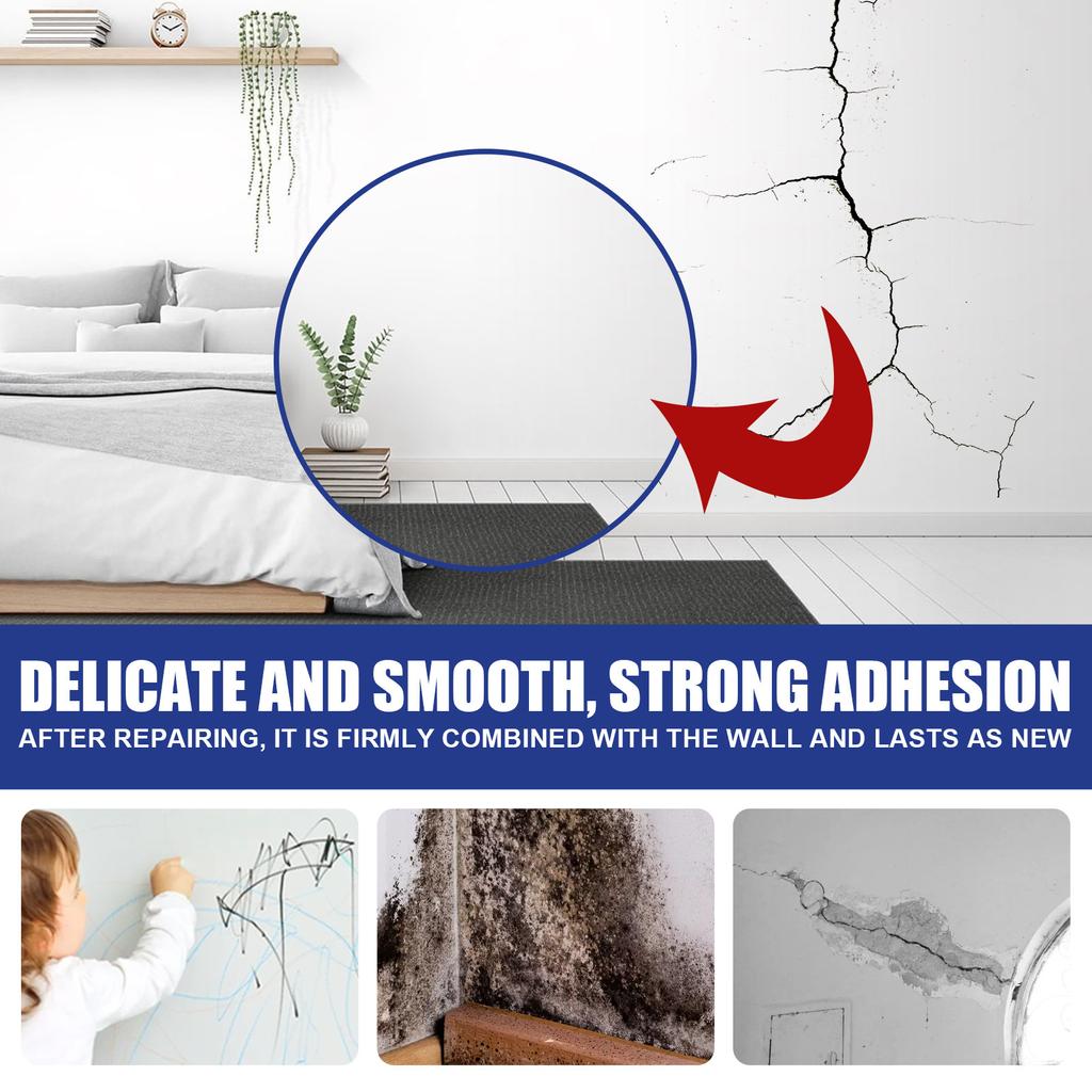 JUE-FISH Гибкий водонепроницаемый герметик для ремонта трещин в стенах, позволяющий избежать разбивания кирпичей и заполнения протечек Многофункциональный водостойкий клей