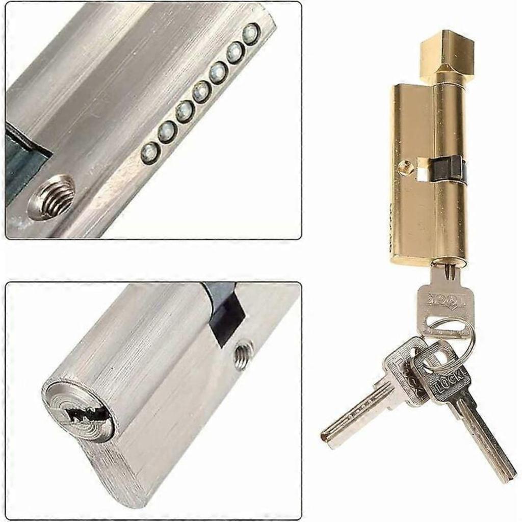 70ммx29мм Замок Безопасности Цилиндр Дом Цилиндр Замок Кнопка Наружная Дверь Вход Замок Дверной Цилиндр