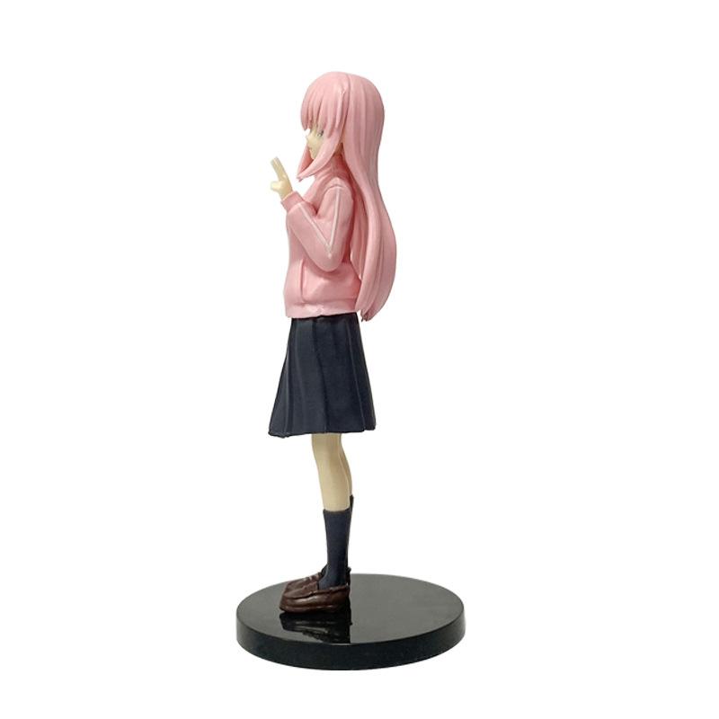 16cm BOCCHI THE ROCK! Anime Figure Gotoh Hitori Action Figure Guitarist Girl Figure Desktop×Decorate Collections Model Doll Toys