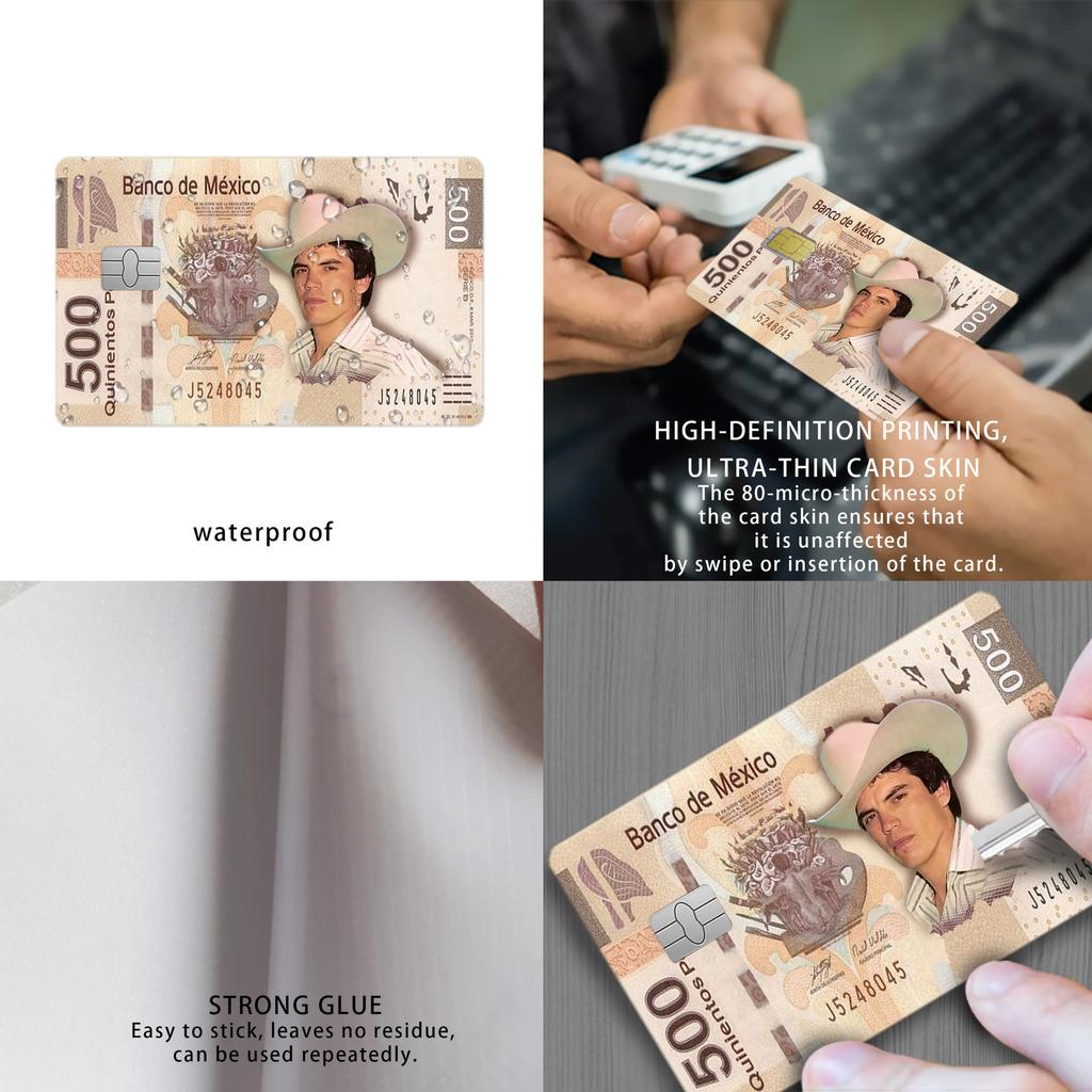 4 шт. наклейка на кредитную карту, наклейка на дебетовую карту для транспортировки, дебетовая, кредитная, тонкая, водонепроницаемая, съемная наклейка на кредитную карту Trump