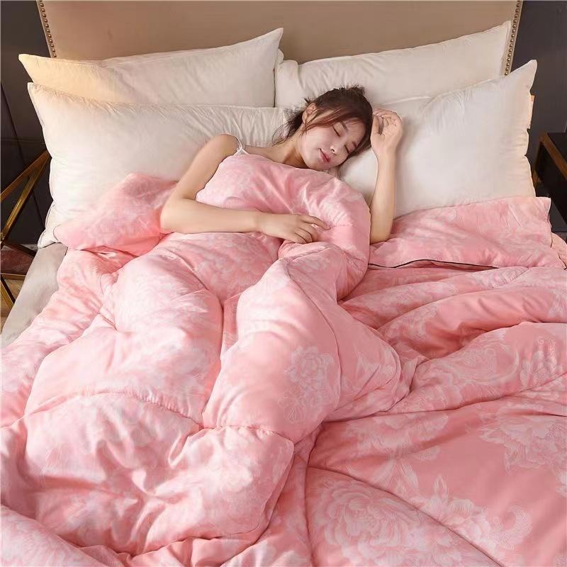 200*230CM Enlarge Double Summer Thin Quilt Summer Cotton Air-conditioning Quilt 100% Mulberry Silk Quilt Summer Cool Quilt