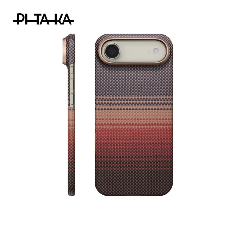 Чехол PITAKA для iPhone 17 Air Kevlar Беспроводная зарядка Задняя крышка Чехол для IPHONE 17 AIR