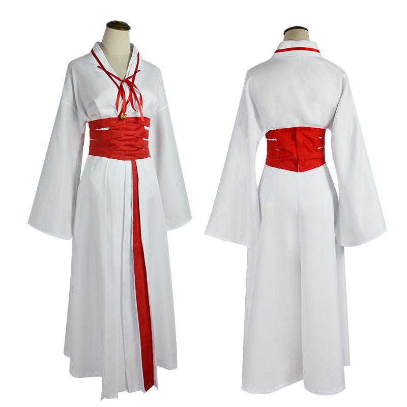 Аниме Jigoku Raku Yamada Asaemon Sagiri Cospaly Asaemon, униформа, кимоно, парик, топы, брюки-кюлоты, костюм, одежда для вечеринки на Хэллоуин, костюмы