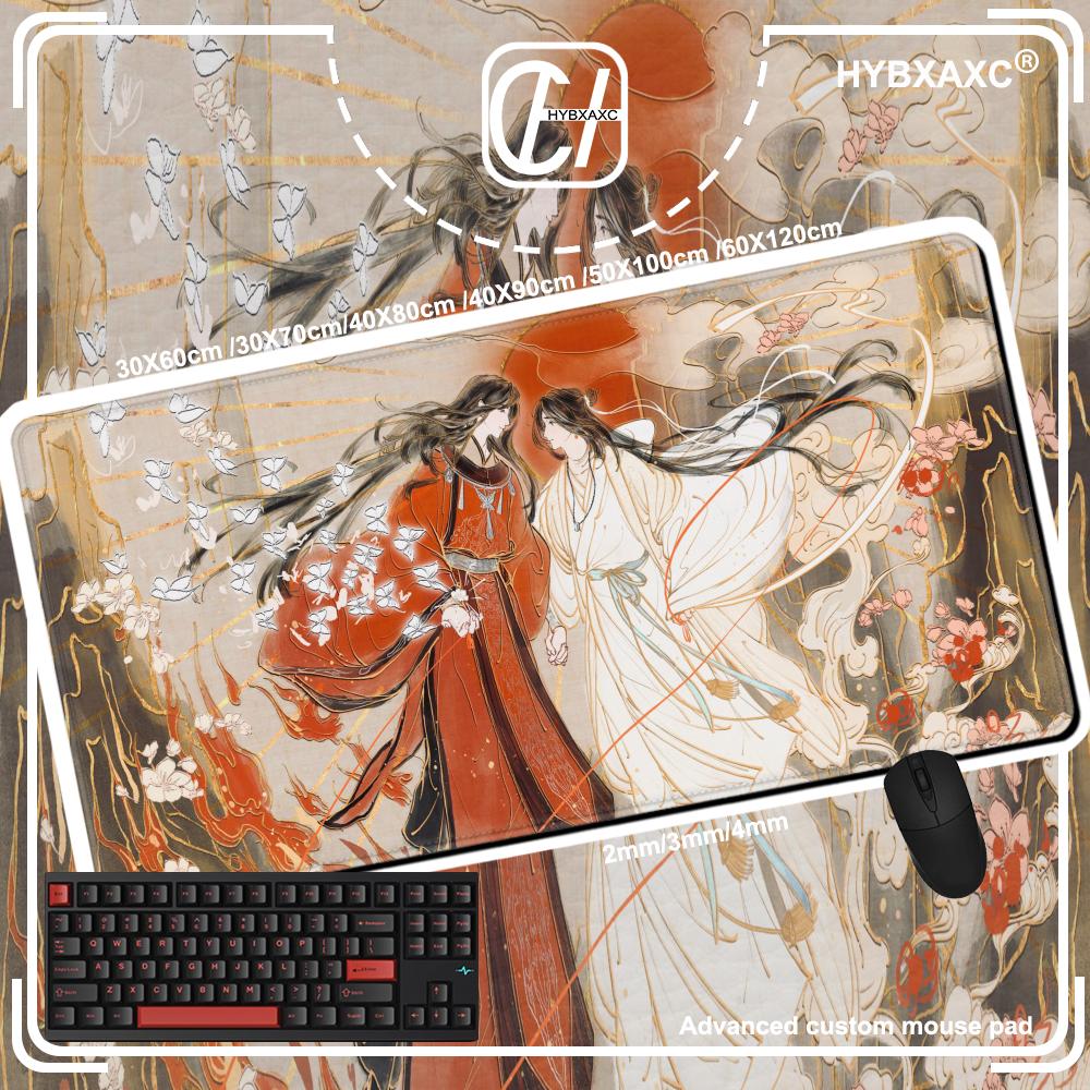 HD TGCF Xie Lian Hua Cheng Large Rubber Mouse Pad xcm Creative Cartoon Art Ruoye EMing NonSlip Mat for BL Cosplay Fans