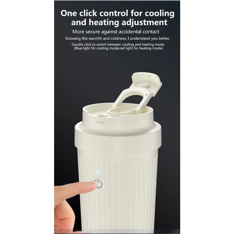 Контроль температуры, 12 В, интеллектуальная чашка для охлаждения и нагрева, нагрев из нержавеющей стали, умная чашка для путешествий