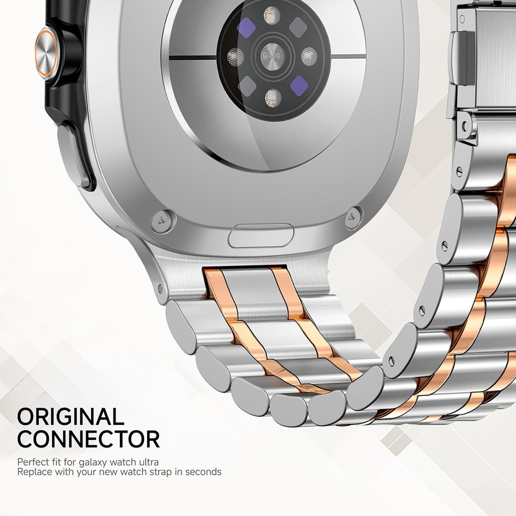 Металлические ремешки для Samsung Galaxy watch 8/8 classic 40мм 44мм 46мм Браслет из нержавеющей стали с звеньями correa Ремешки для Galaxy watch 8