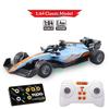 1: 64 Mini Alloy Rc Formula Racing Adjustable Speed Led Light Children'S Portable Toy Indoor And Outdoor Remote Control Toy