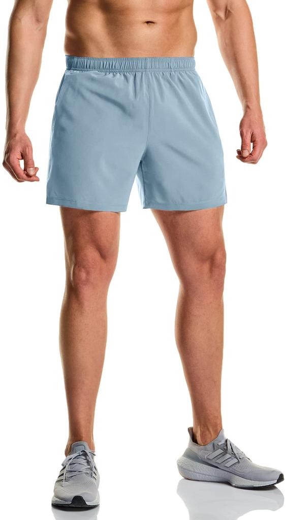 Шорты для бега Tesla с внутренним слоем Active Dry Athlete, мужские, дышащие, влагоотводящие, быстросохнущие, подкладка Dri-Fit, длина 5 дюймов, шорты,