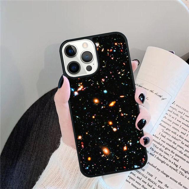 Чехол для телефона 'Космическое пространство' Для iPhone 17 Air 15 16 14 13 12 Pro Max 11 Pro Max Plus Coque Shell