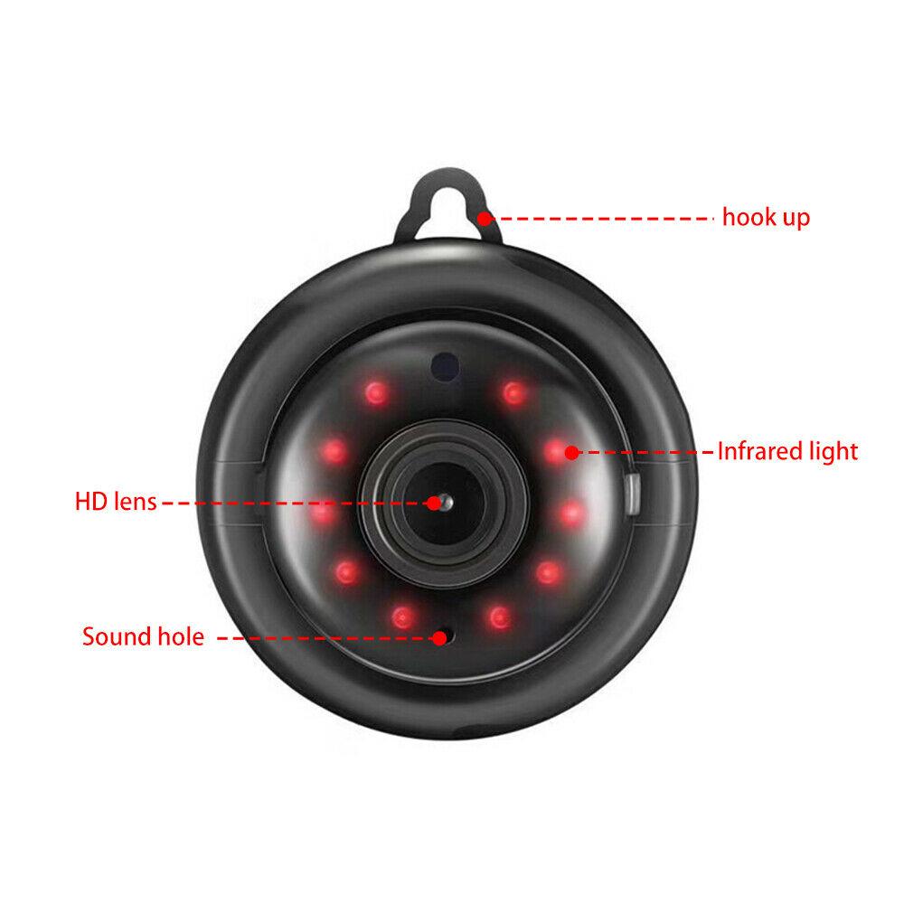 Hd 720p Wifi Wireless Ip Camera V380 Video Recorder Security Cctv Cam Night Vision Dv Dvr