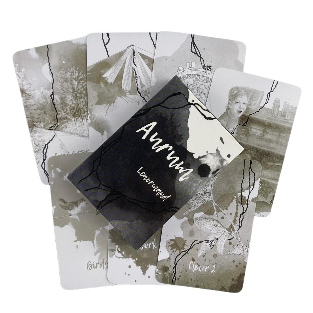 Старый стиль Ленорман Гадание Оракул Карты Таро Гадание Колода Английское Видение Настольная Игра Для Вечеринки