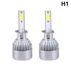 2Pcs C6 H1/H4/H7 Car LED Headlight Bulb 6000K Super Bright Light Driving Lamp