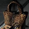 Women's Shoulder Bag Large Handbag University New Leopard Print Tote Casual Shopping Luxury Designer Handbags
