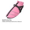 Dog Winter Coat with Zipper Padded Waterproof Jacket Harness Thickened Windproof Snow Jacket for Small Medium Large Dogs