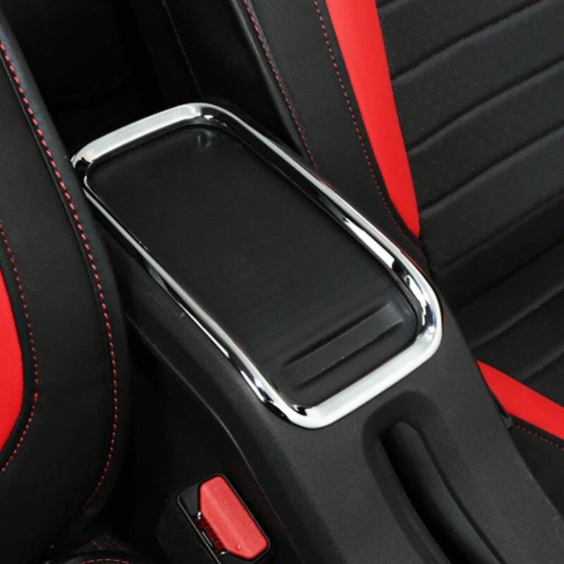 My Good Car ABS Хромированный внутренний подлокотник, рамка, крышка, декоративная накладка для Peugeot 2008 2015 2016 2017, автомобильные аксессуары
